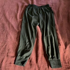 Leith Nordstrom nylon black joggers